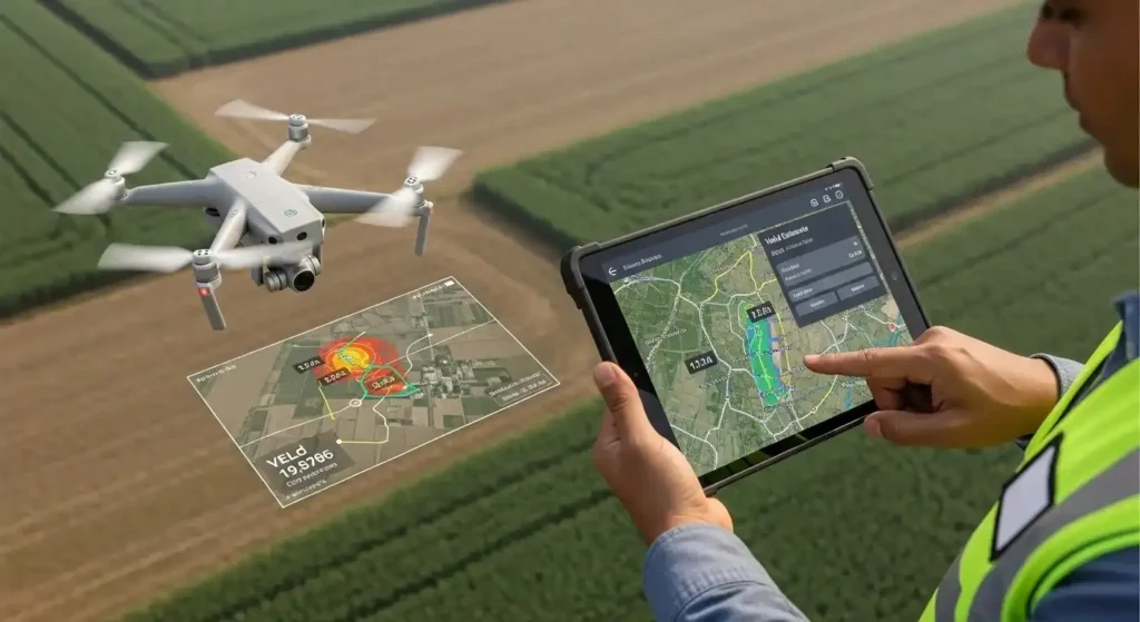 PMFBY Technology Driven Crop Loss Assessment Satellite Drone App PMFBY Technology Driven Crop Loss Assessment Satellite Drone App