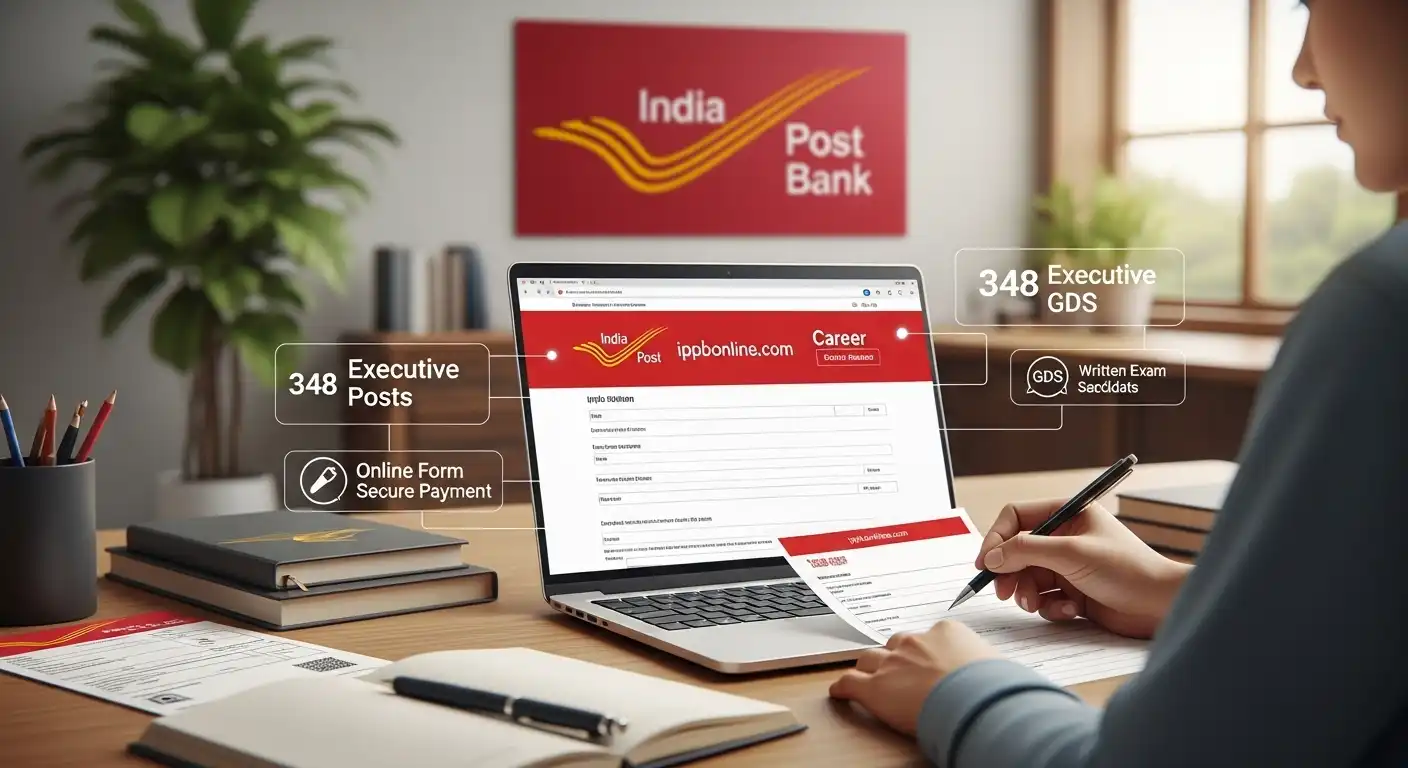 India Post Payments Bank Recruitment 2025 – 348 Executive (GDS) पदों पर बड़ी भर्ती