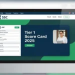 SSC CGL Score Card 2025 Download – Tier 1 Marks & Result Update